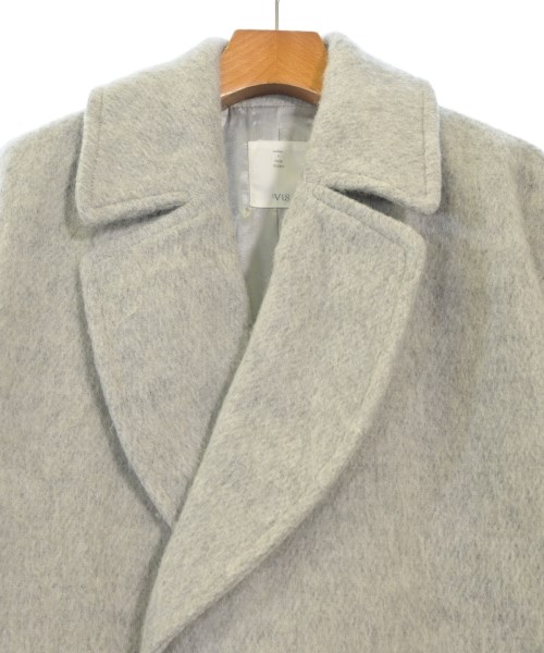 ViS（ヴィス）チェスターコート グレー サイズ:F レディース/2200614261011
