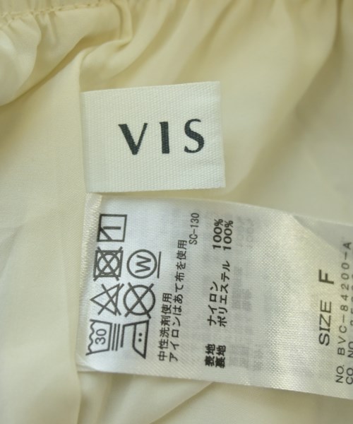 ViS（ヴィス）ロング・マキシ丈スカート 白 サイズ:F レディース/2200626973025