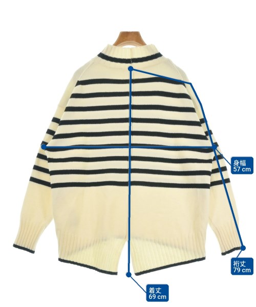 ViS（ヴィス）ニット・セーター 白 サイズ:S レディース/2200633950019