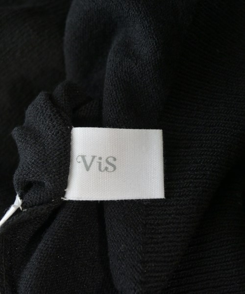 ViS（ヴィス）ニット・セーター 黒 サイズ:F レディース/2200609527061