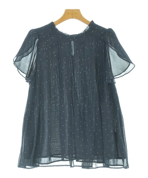 ViS(ヴィス)ブラウス 紺 サイズ:F/2200666666154