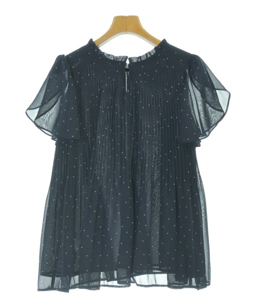 ViS（ヴィス）ブラウス 紺 サイズ:F レディース/2200666666154