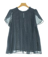 ViS（ヴィス）ブラウス 紺 サイズ:F レディース/2200666666154