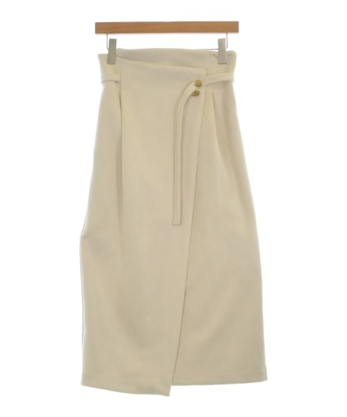 ViS(ヴィス)ロング・マキシ丈スカート 白 サイズ:S/2200667848023