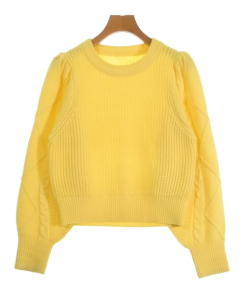 ViS(ヴィス)ニット・セーター 黄 サイズ:F/2200667569027