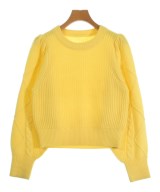 ViS（ヴィス）ニット・セーター 黄 サイズ:F レディース/2200667569027