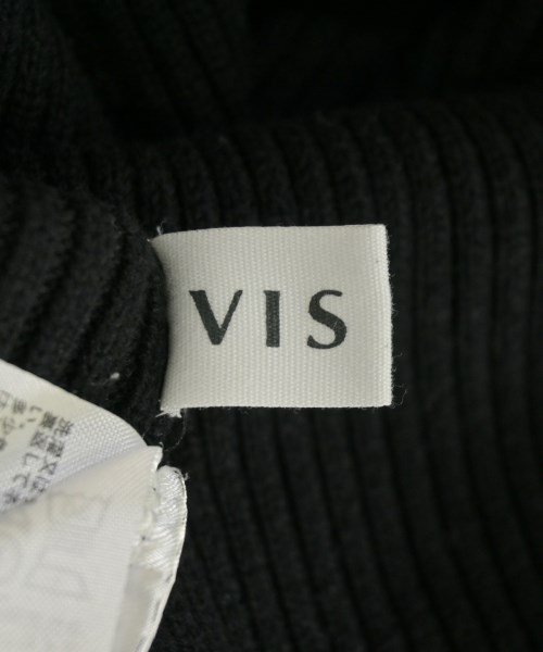 ViS（ヴィス）ニット・セーター 黒 サイズ:S レディース/2200671354015