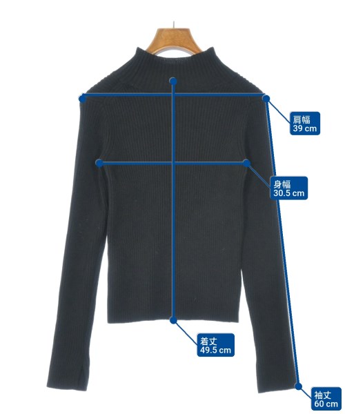 ViS（ヴィス）ニット・セーター 黒 サイズ:S レディース/2200671354015