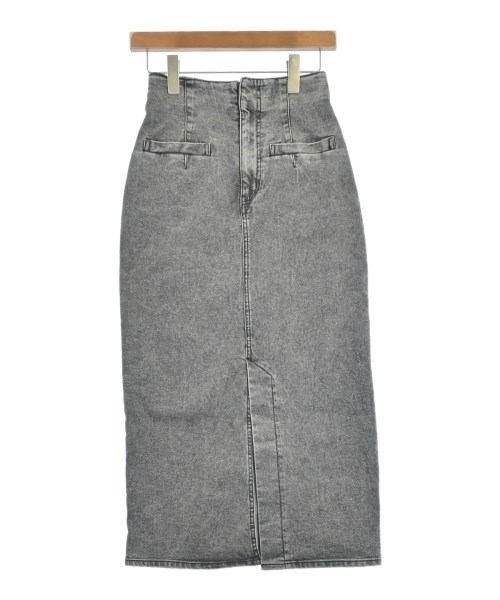 ViS(ヴィス)ロング・マキシ丈スカート グレー サイズ:S/2200672440038