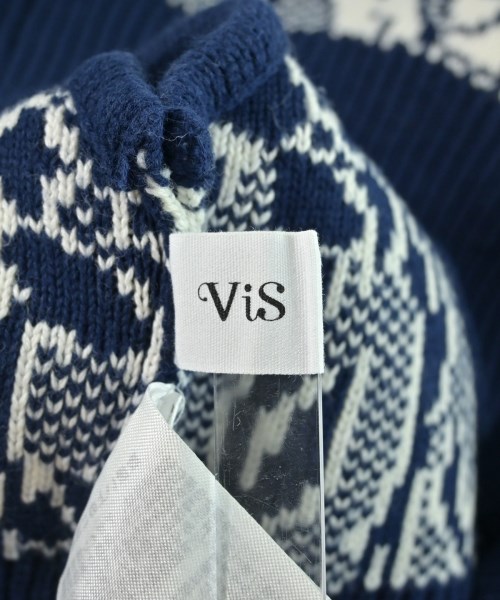 ViS（ヴィス）ベスト 紺 サイズ:F レディース/2200673584021