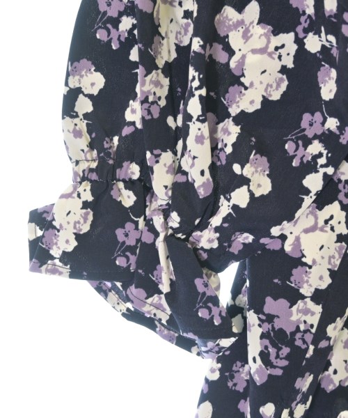 ViS（ヴィス）ブラウス 紺 サイズ:F レディース/2200674510197