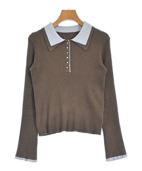 ViS(ヴィス)ニット・セーター 茶 サイズ:F/2200675627061