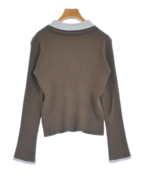 ViS（ヴィス）ニット・セーター 茶 サイズ:F レディース/2200675627061