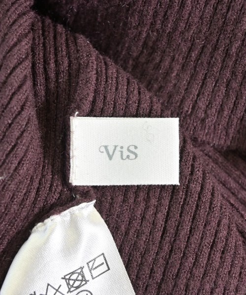 ViS（ヴィス）ニット・セーター 赤 サイズ:F レディース/2200674880047