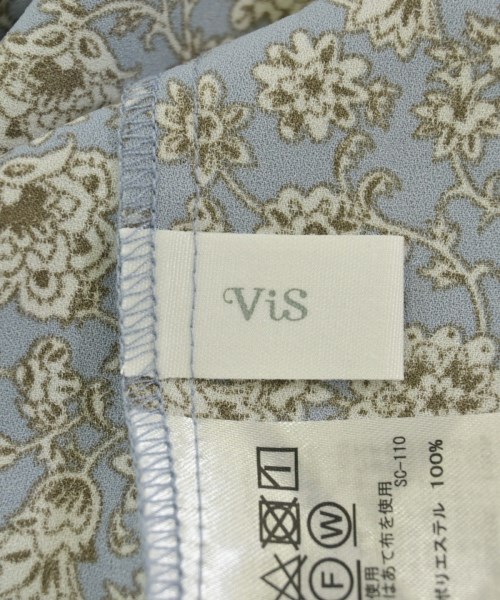 ViS（ヴィス）ブラウス 青 サイズ:F レディース/2200689264108