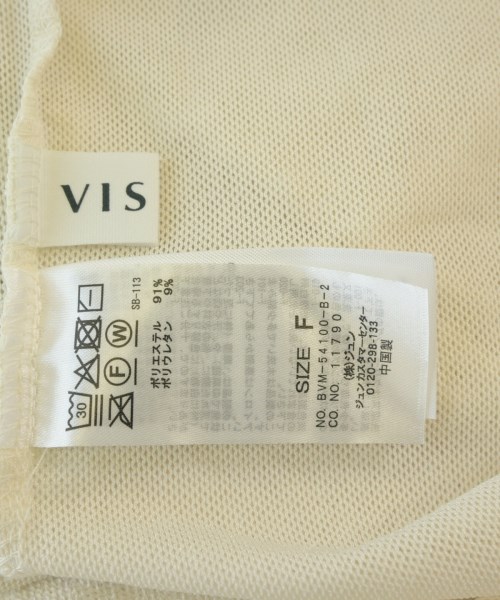 ViS（ヴィス）Tシャツ・カットソー 白 サイズ:F レディース/2200692964019