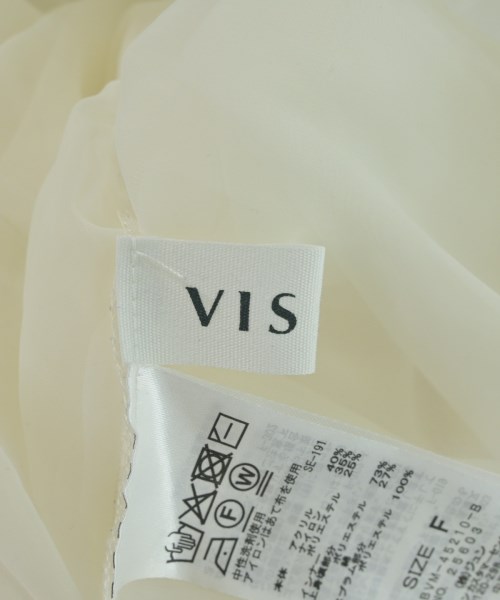 ViS（ヴィス）ニット・セーター 白 サイズ:F レディース/2200698047013