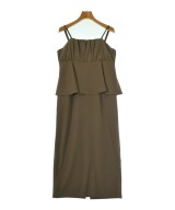 ViS（ヴィス）ワンピース 茶 サイズ:F レディース/2200695517045