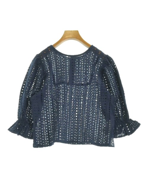 ViS（ヴィス）ブラウス 紺 サイズ:F レディース/2200650281035