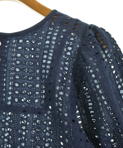 ViS（ヴィス）ブラウス 紺 サイズ:F レディース/2200650281035