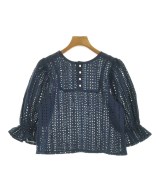 ViS（ヴィス）ブラウス 紺 サイズ:F レディース/2200650281035