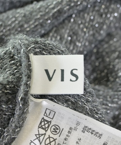 ViS（ヴィス）ニット・セーター グレー サイズ:F レディース/2200650464063