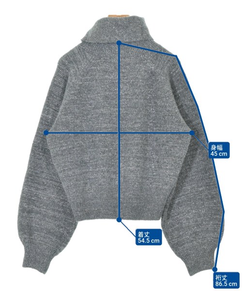 ViS（ヴィス）ニット・セーター グレー サイズ:F レディース/2200650464063