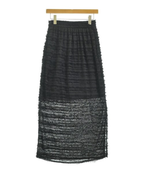 ViS（ヴィス）ロング・マキシ丈スカート 黒 サイズ:F レディース/2200653803043