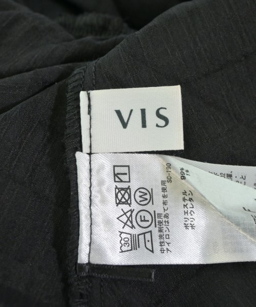 ViS（ヴィス）ブラウス 黒 サイズ:F レディース/2200653803050