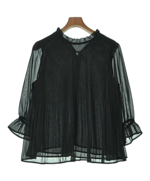 ViS（ヴィス）ブラウス 黒 サイズ:F レディース/2200657523039