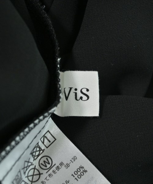 ViS（ヴィス）ブラウス 黒 サイズ:F レディース/2200657523039