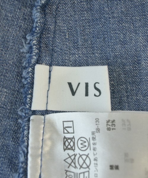 ViS（ヴィス）カジュアルシャツ 青 サイズ:F レディース/2200656683031