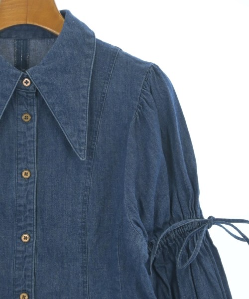ViS（ヴィス）カジュアルシャツ 青 サイズ:F レディース/2200656683031