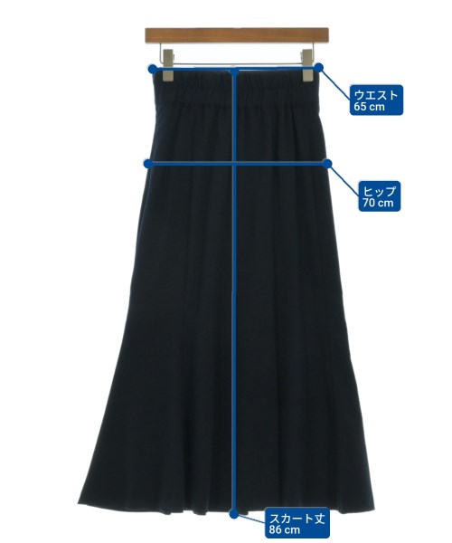 ViS（ヴィス）ロング・マキシ丈スカート 紺 サイズ:S レディース/2200659677020
