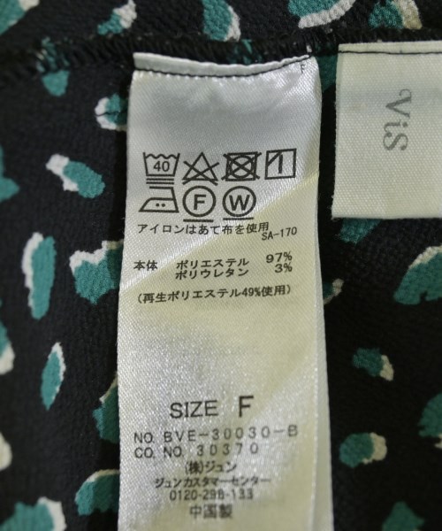 ViS（ヴィス）ワンピース 黒 サイズ:F レディース/2200709902072