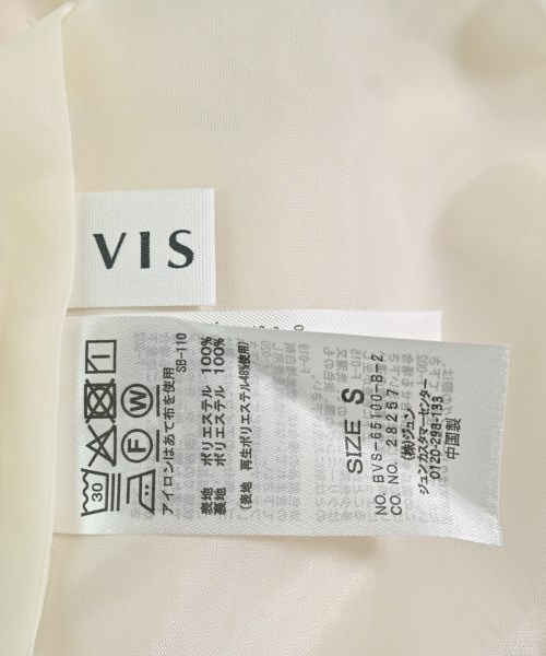 ViS（ヴィス）その他 白 サイズ:S レディース/2200715432105