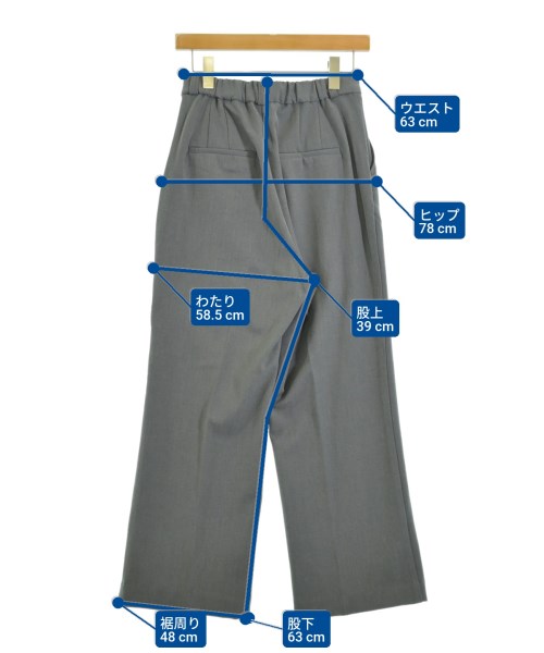 ViS（ヴィス）スラックス グレー サイズ:M レディース/2200636356016