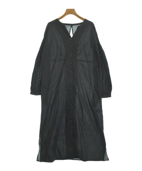 ViS(ヴィス)シャツワンピース 黒 サイズ:F/2200629109070