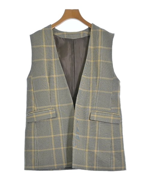 ViS(ヴィス)ベスト 黒 サイズ:F/2200635417039