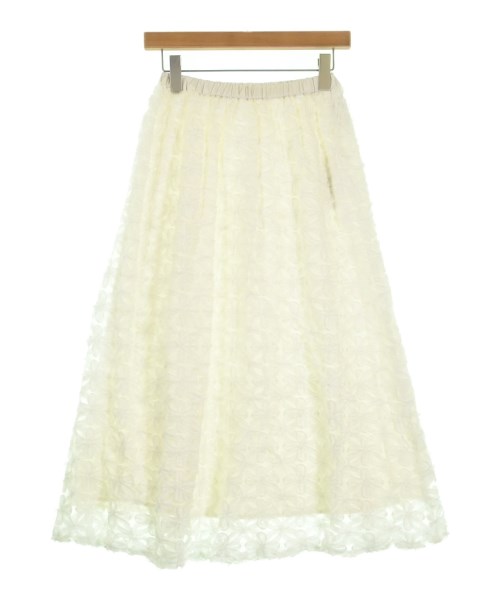 ViS(ヴィス)ロング・マキシ丈スカート 白 サイズ:F/2200637917032