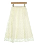 ViS（ヴィス）ロング・マキシ丈スカート 白 サイズ:F レディース/2200637917032