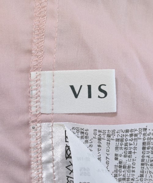 ViS（ヴィス）カジュアルシャツ ピンク サイズ:F レディース/2200637917070