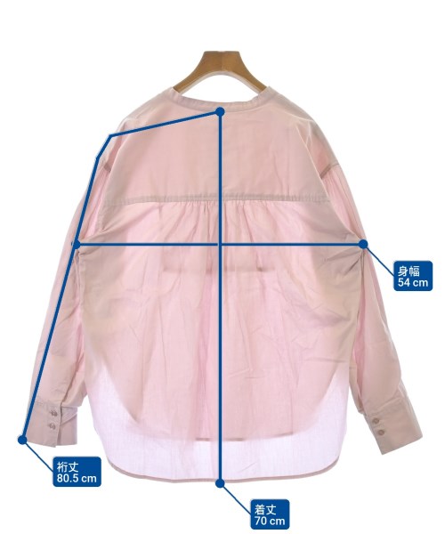 ViS（ヴィス）カジュアルシャツ ピンク サイズ:F レディース/2200637917070