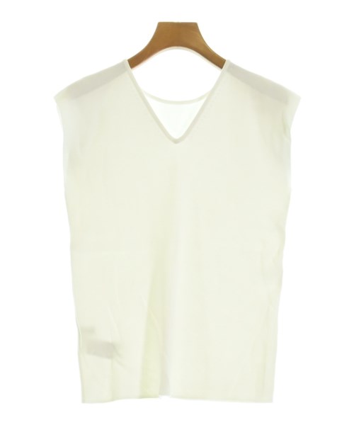 ViS(ヴィス)ベスト/ノースリーブ 白 サイズ:F/2200637870030