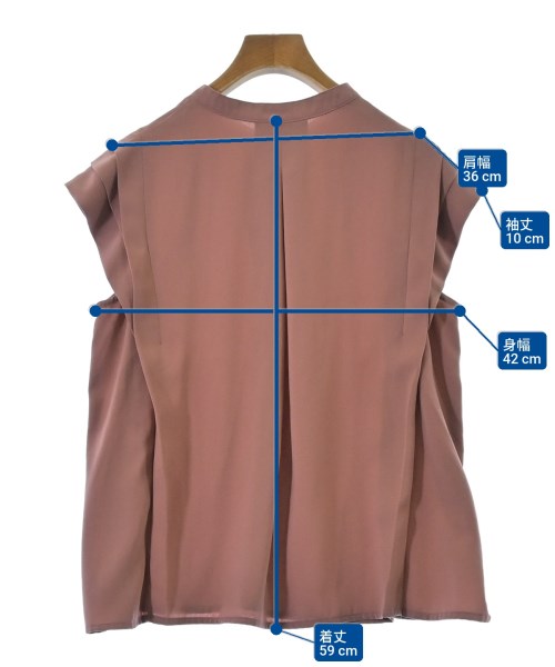 ViS（ヴィス）ブラウス ピンク サイズ:F レディース/2200637870047