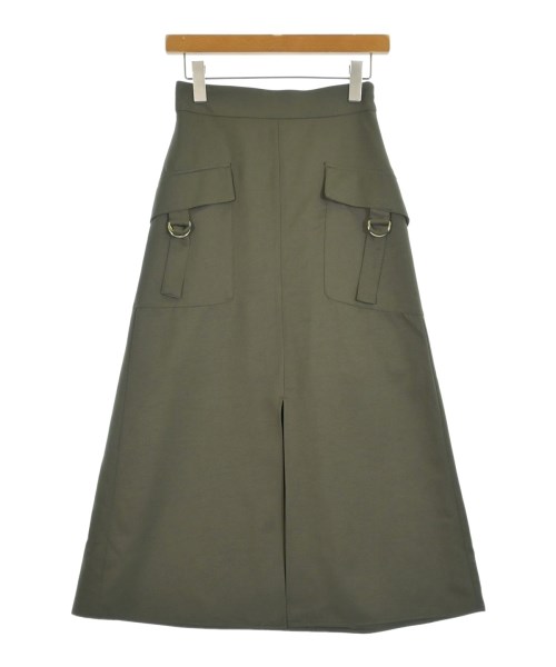 ViS(ヴィス)ロング・マキシ丈スカート カーキ サイズ:S/2200647555040