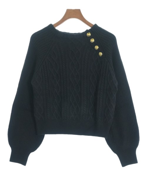 ViS(ヴィス)ニット・セーター 黒 サイズ:F/2200635607010