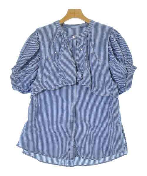 ViS(ヴィス)ブラウス 青 サイズ:F/2200641894060