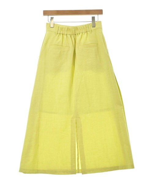 ViS（ヴィス）ロング・マキシ丈スカート 黄 サイズ:M レディース/2200641894084