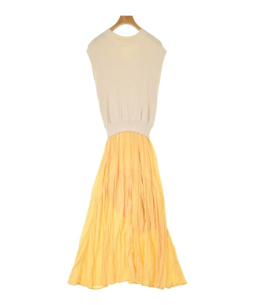 ViS（ヴィス）ワンピース ベージュ サイズ:F レディース/2200646233024